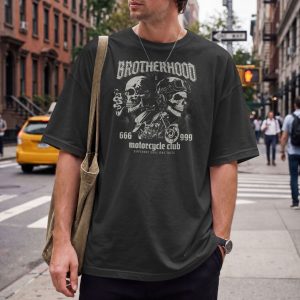 Tee -shirt moto