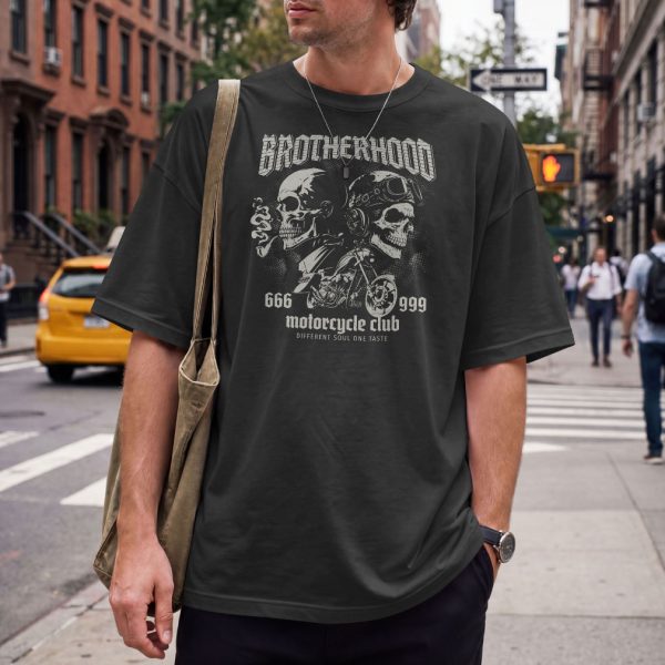 Tee -shirt moto